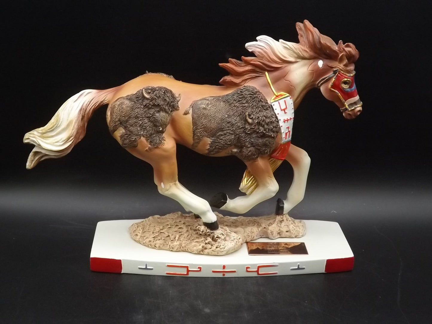 Vintage Westland "Buffalo Run" Horse Figurine: Limited Edition Collectible