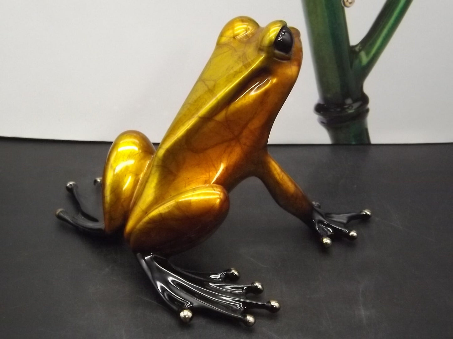 Vintage Frogman Tim Cotterill Bronze Frog Figurine: Euro 2 Albert, Limited Edition