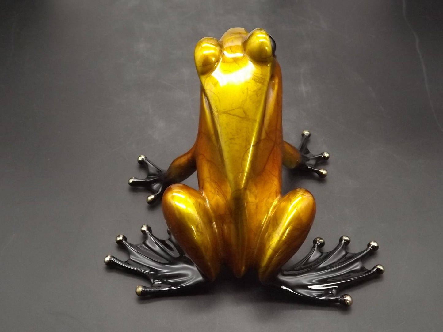 Vintage Frogman Tim Cotterill Bronze Frog Figurine: Euro 2 Albert, Limited Edition