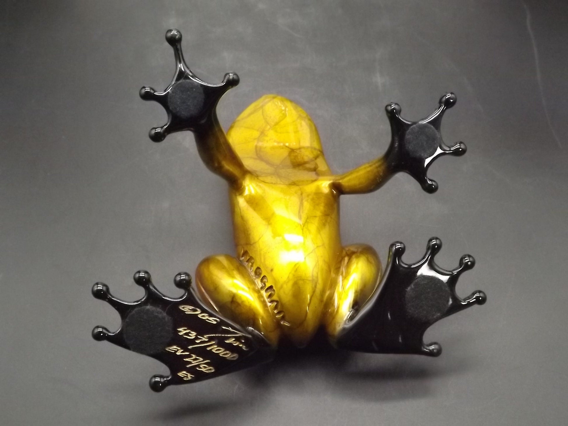 Vintage Frogman Tim Cotterill Bronze Frog Figurine: Euro 2 Albert, Limited Edition