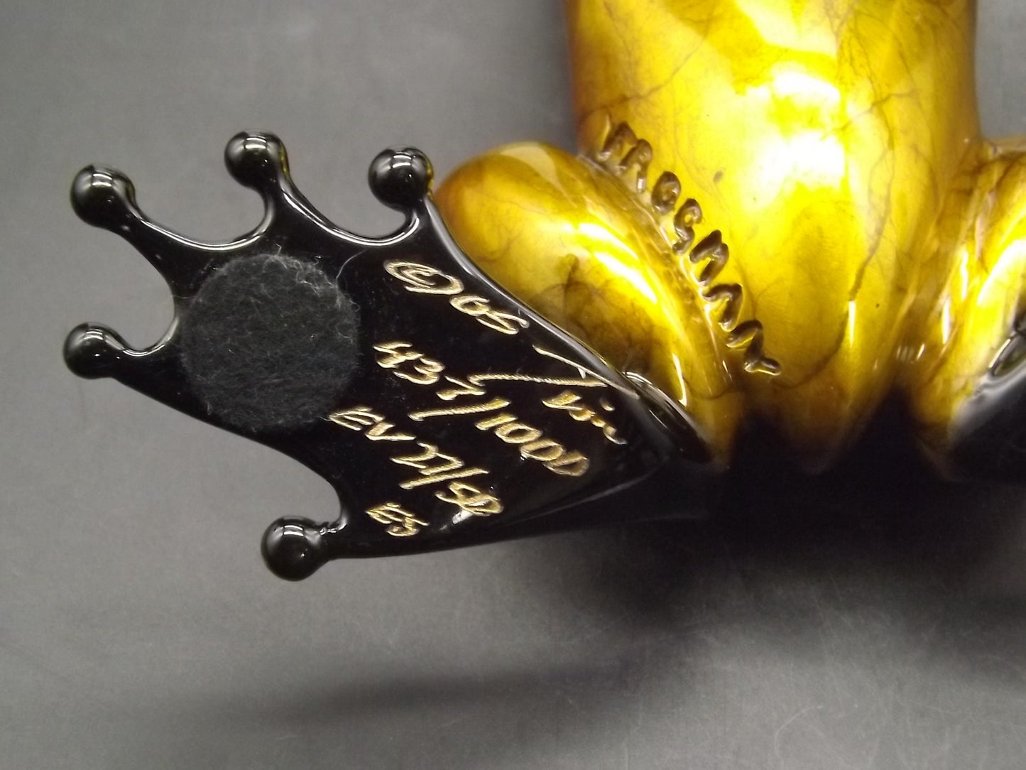 Vintage Frogman Tim Cotterill Bronze Frog Figurine: Euro 2 Albert, Limited Edition