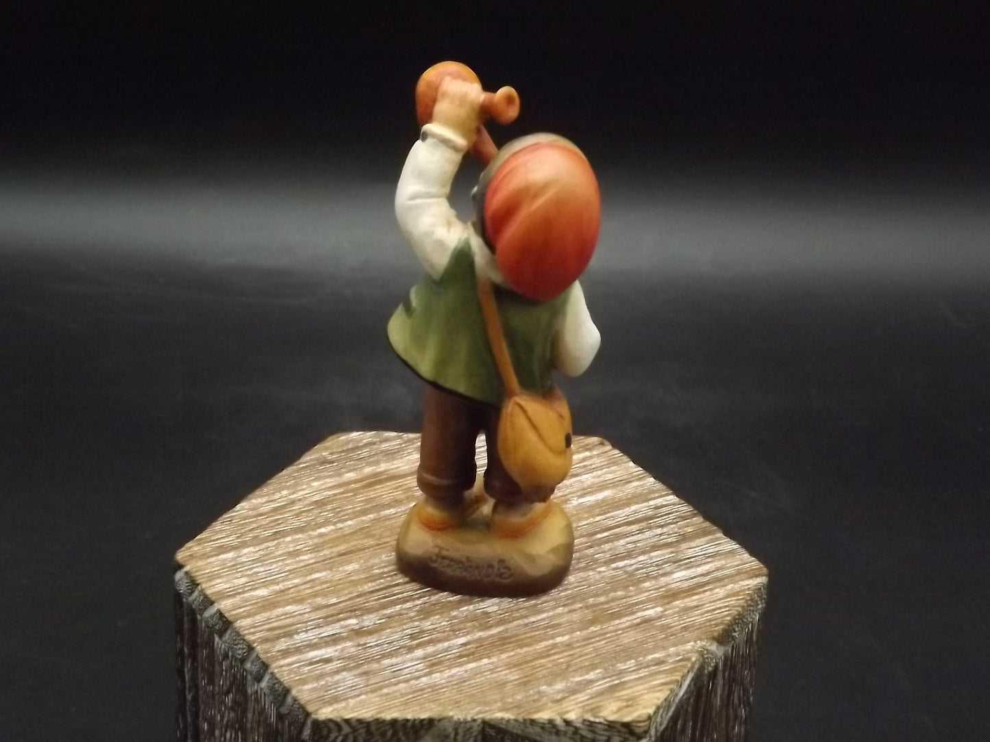 Vintage Anri Catalonia Boy Figurine: Juan Ferrandiz Carved Wood, Limited Edition