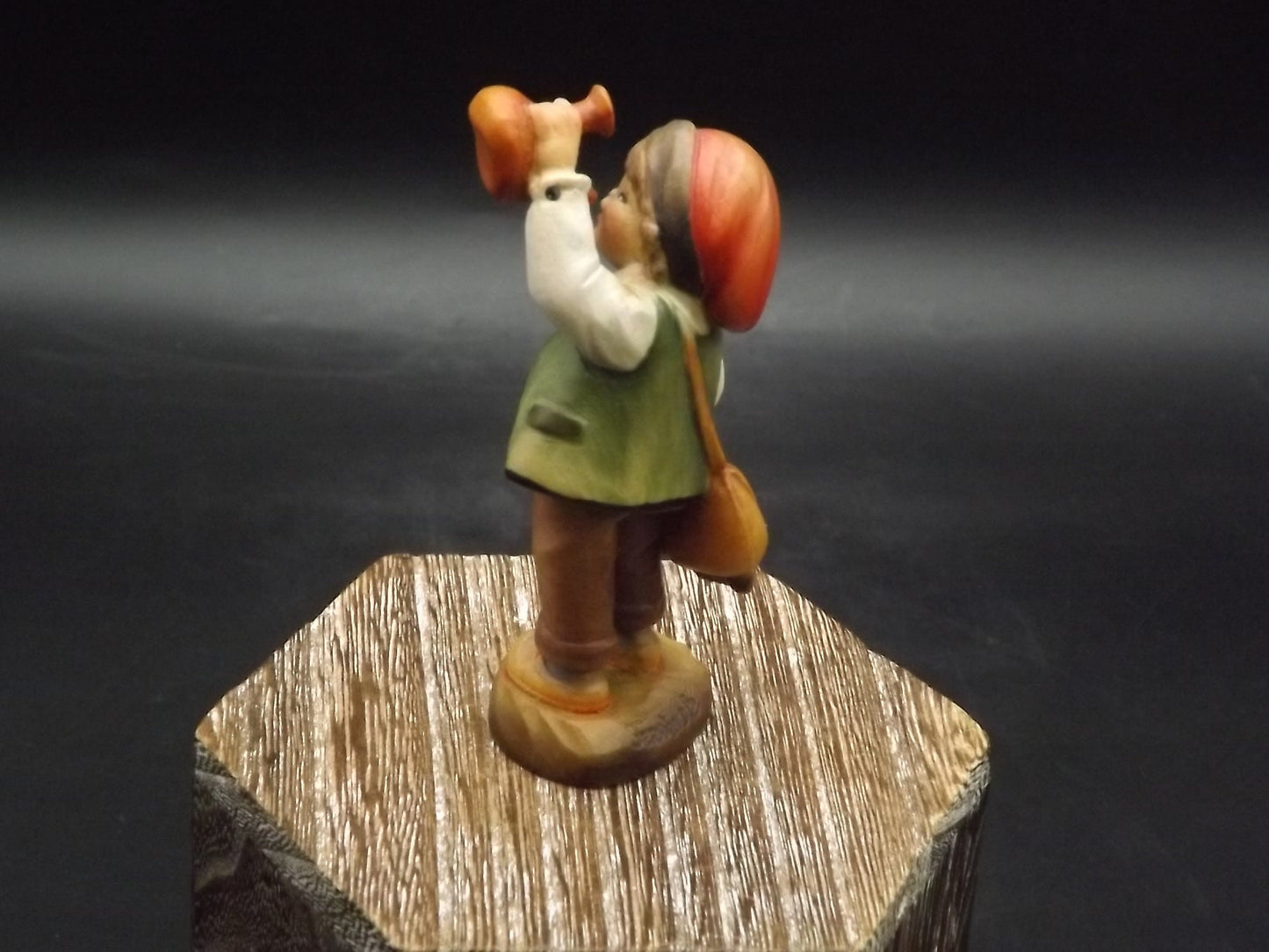 Vintage Anri Catalonia Boy Figurine: Juan Ferrandiz Carved Wood, Limited Edition