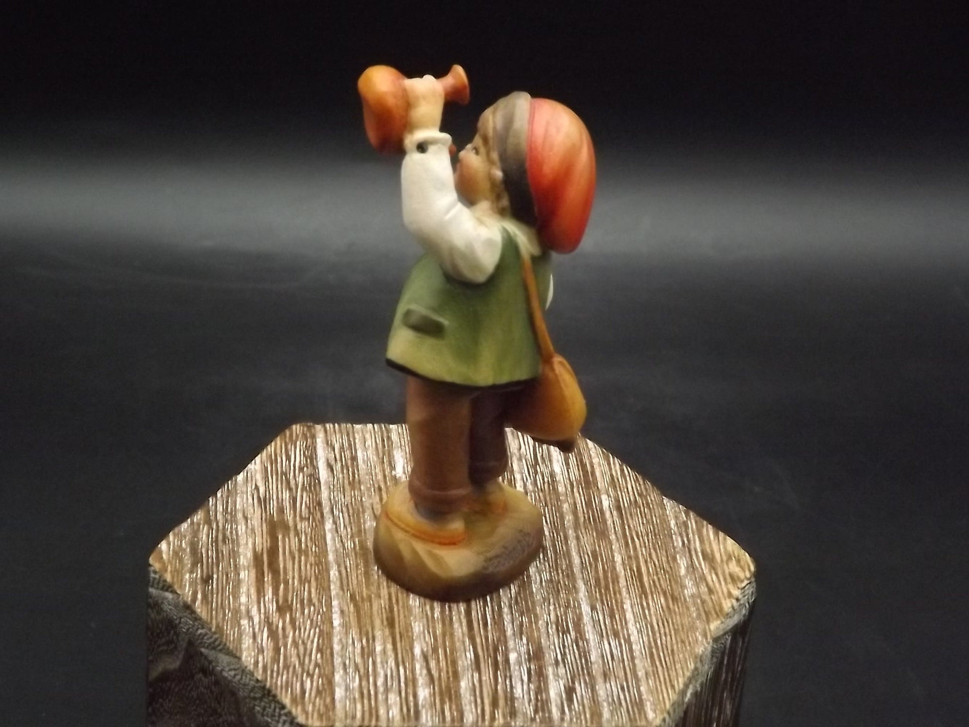 Vintage Anri Catalonia Boy Figurine: Juan Ferrandiz Carved Wood, Limited Edition