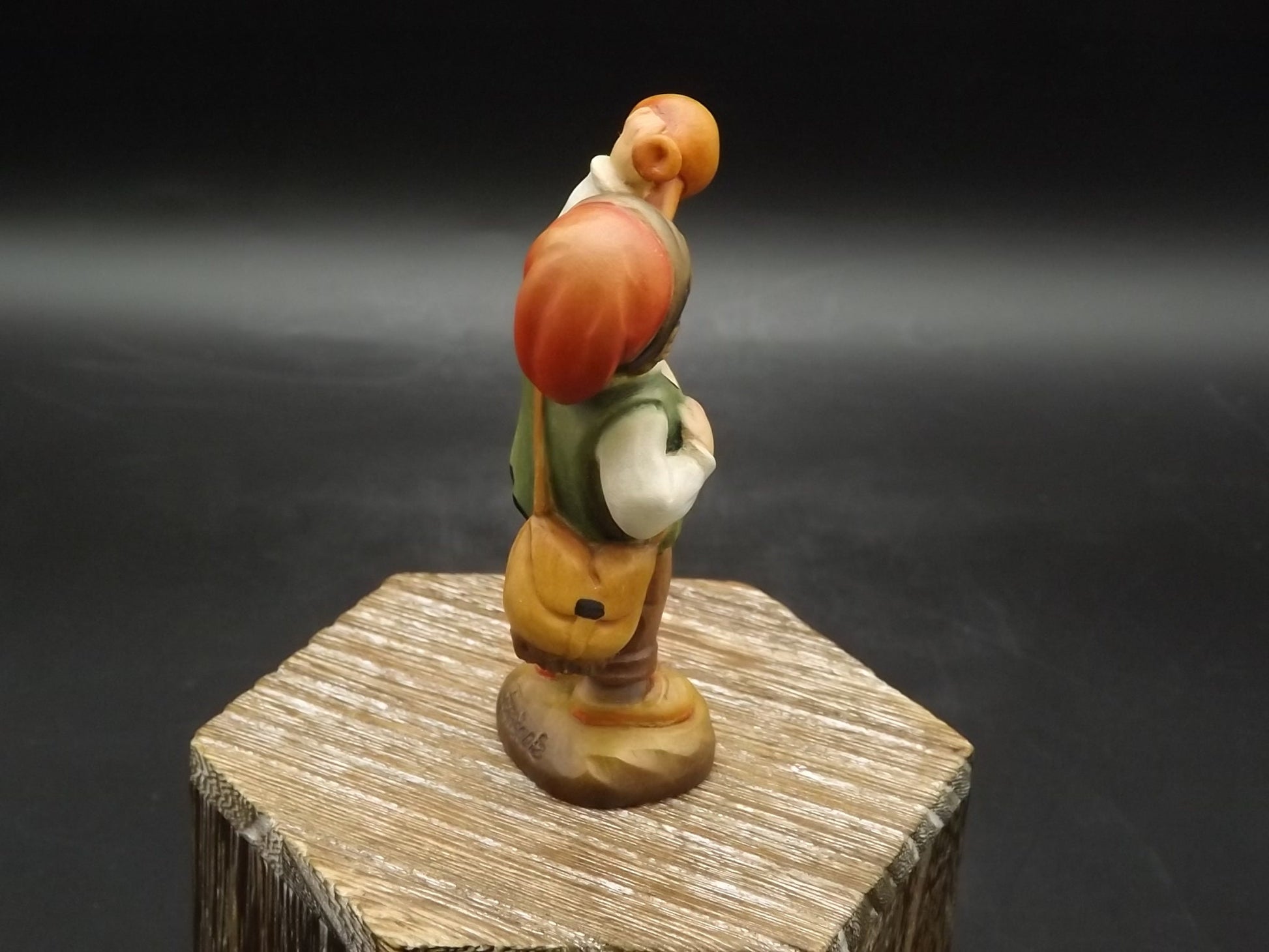 Vintage Anri Catalonia Boy Figurine: Juan Ferrandiz Carved Wood, Limited Edition