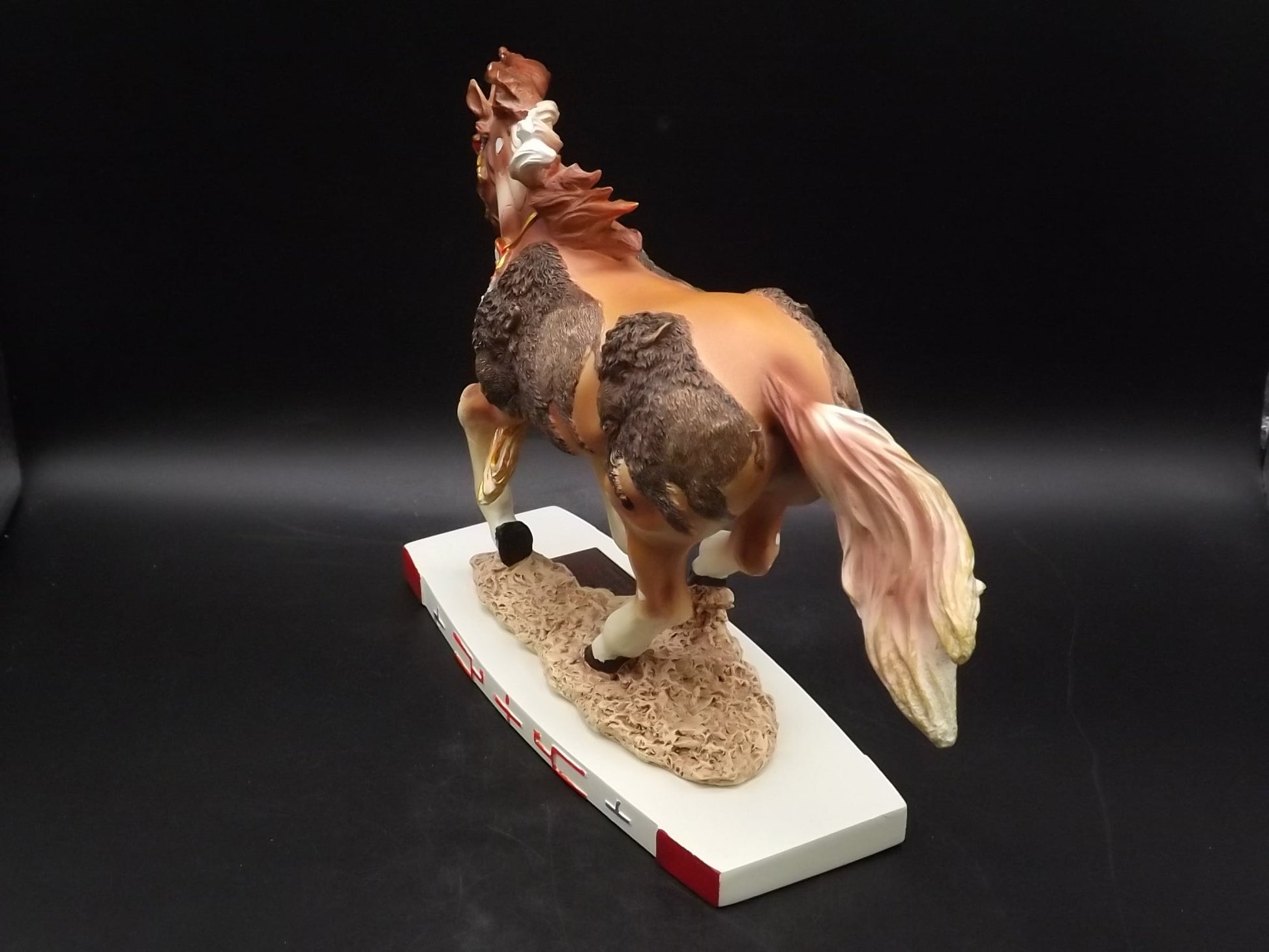 Vintage Westland "Buffalo Run" Horse Figurine: Limited Edition Collectible