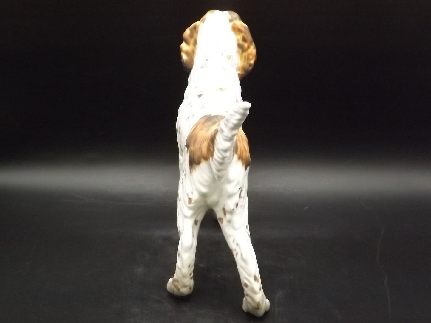 Vintage C. Martinu English Setter Figurine: 1970s Spanish Decor