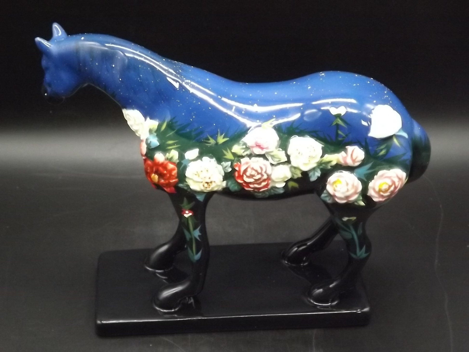 Vintage Trail of Painted Ponies Figurine: Night Flower, Limited Edition (Box & COA)