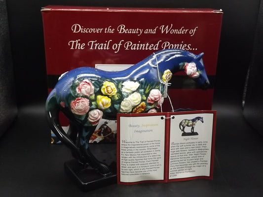 Vintage Trail of Painted Ponies Figurine: Night Flower, Limited Edition (Box & COA)