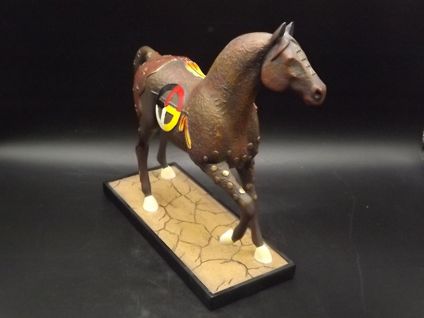 Vintage Trail of Painted Ponies "Dream Walker" Horse figurine. Edition 1E/9324. Item #12263 with original box and COA.