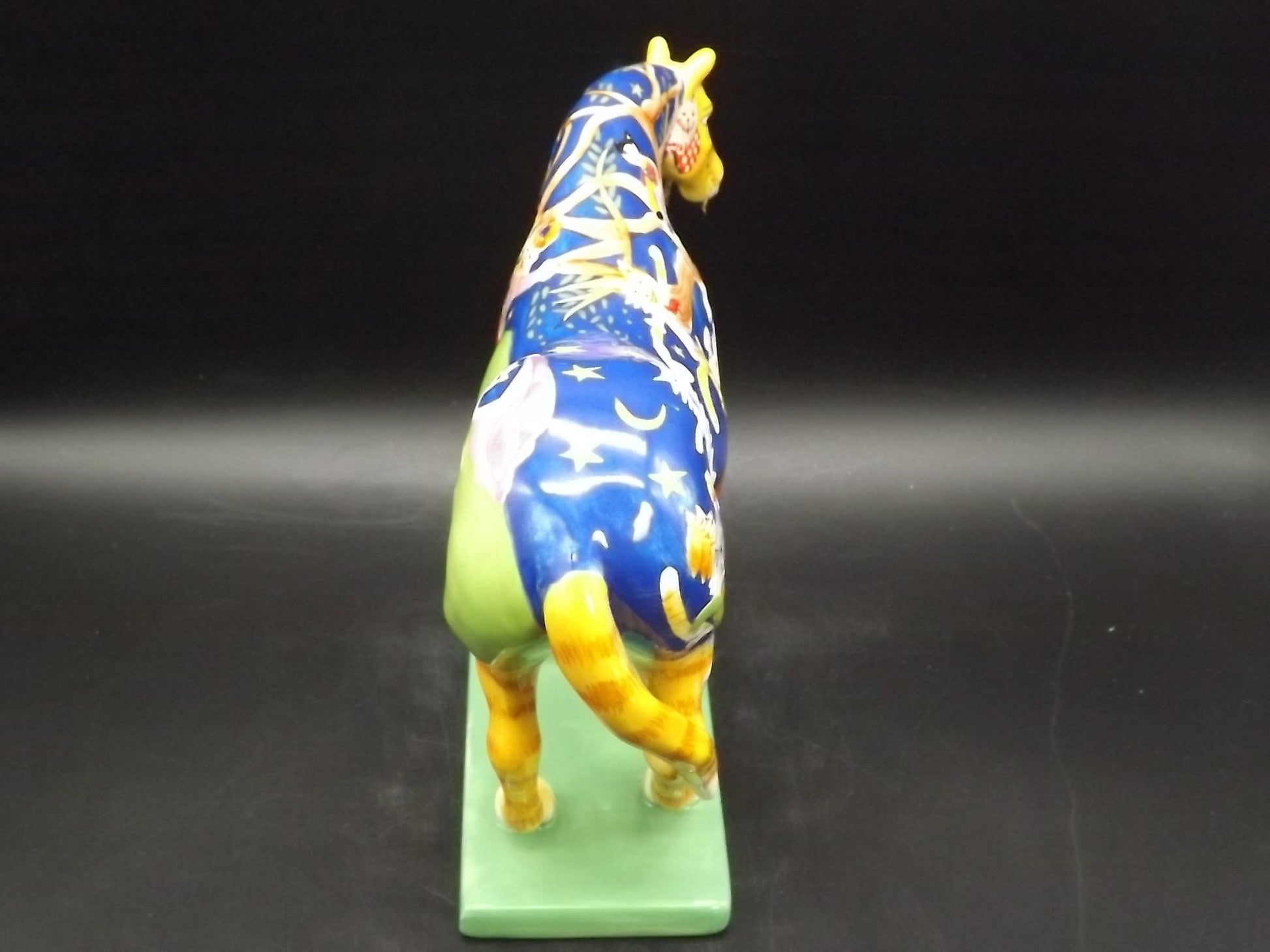 Vintage Trail of Painted Ponies "Kitty Cat Ball" Porcelain Horse figurine. Edition 2E/1358. Item #1585 no box or COA.