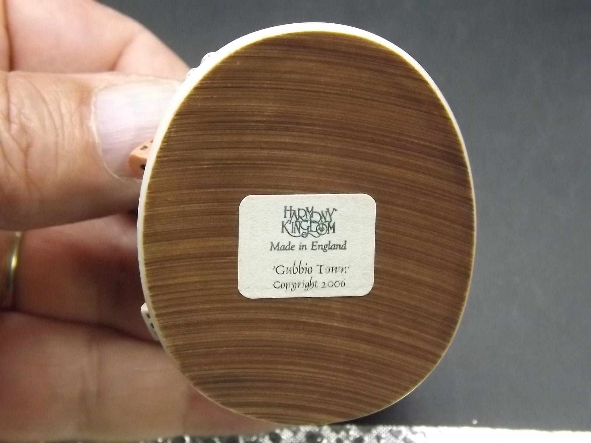 Retired Harmony Kingdom "Gubbio Town" Jest Figurine with original box and COA. Excellent condition. Only 500 pieces made!