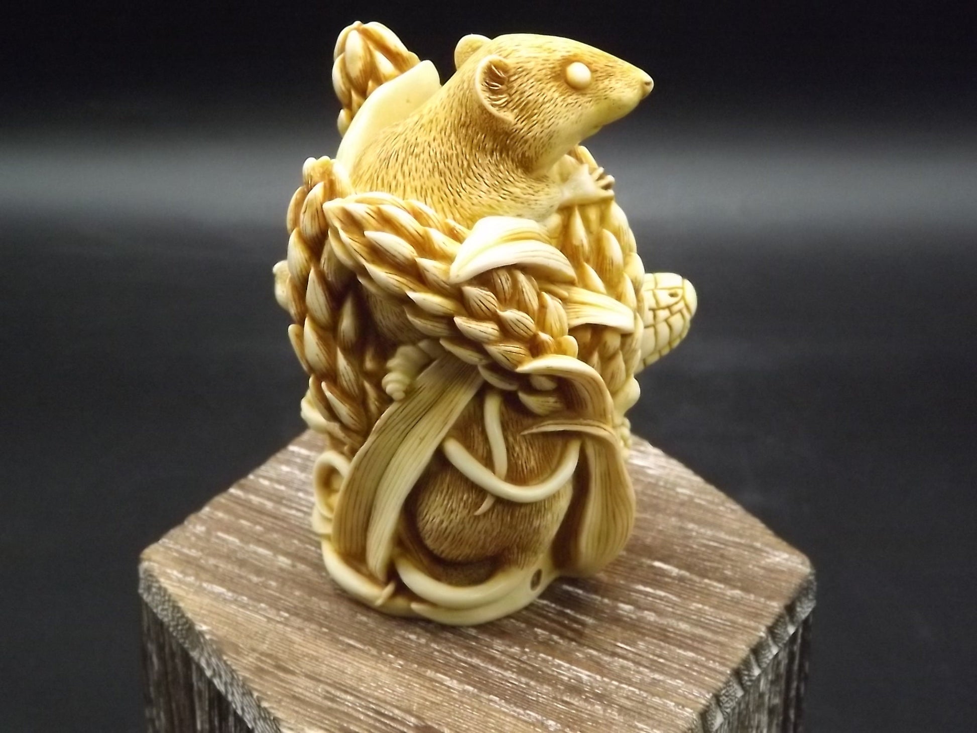 Harmony Kingdom Harvest Mice Figurine: Paint Your Own Edition, with Box