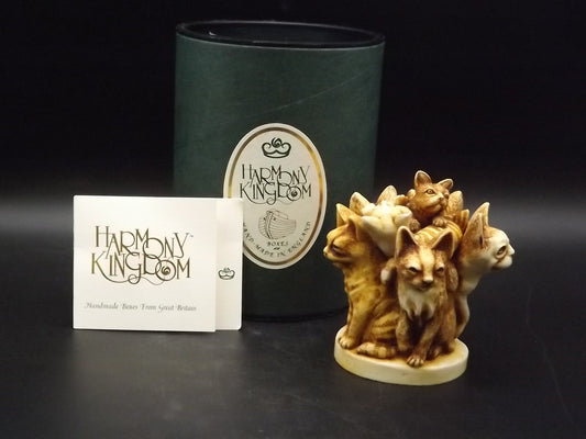 Retired Harmony Kingdom "Major's Mousers" Figurine TJCA4 (With Box & COA)