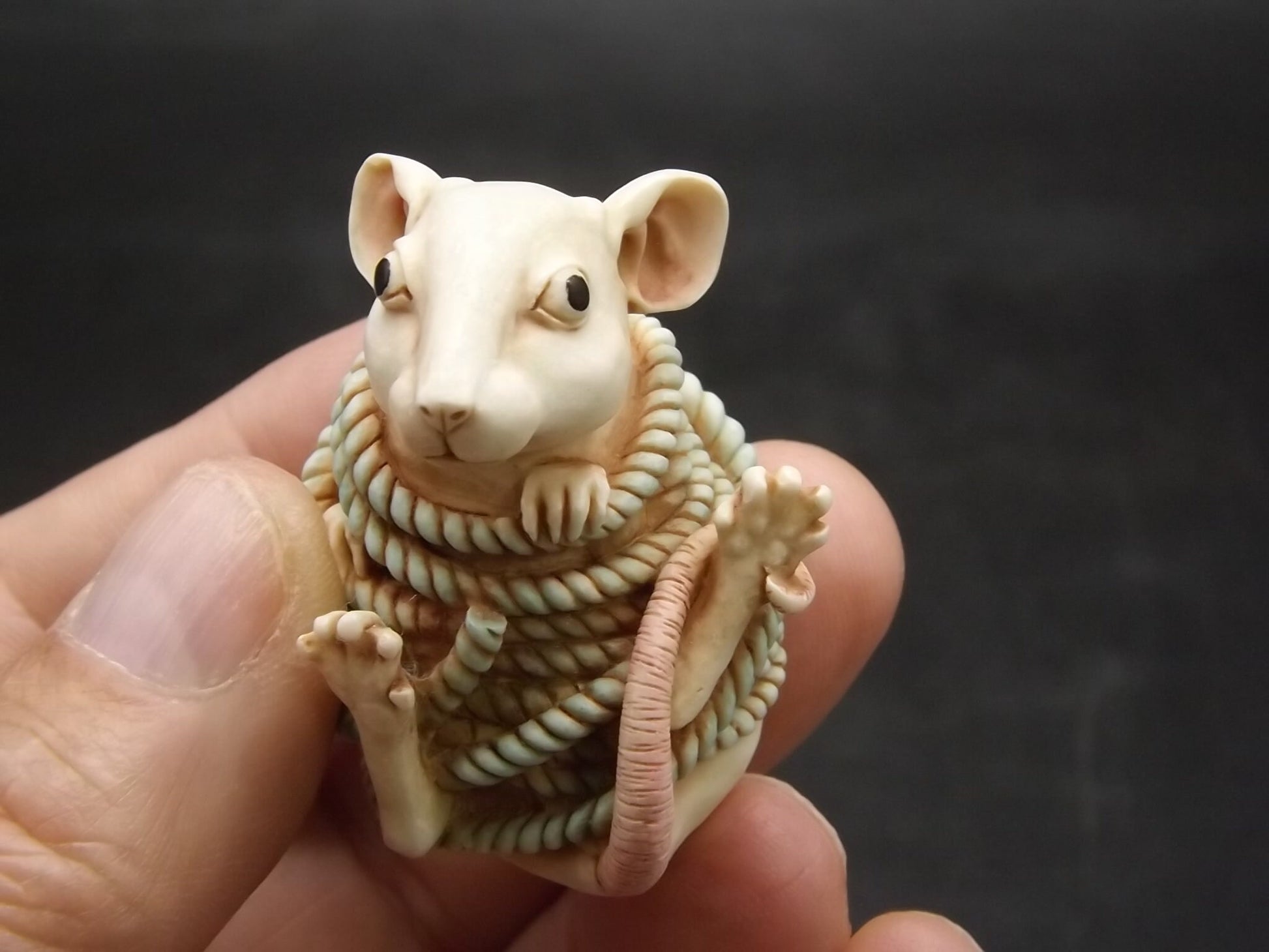 Harmony Kingdom Forever Tied Mouse Figurine - Limited Edition