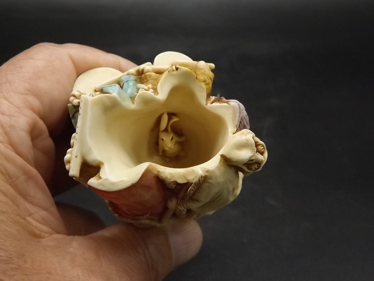 Harmony Kingdom "Lord of the Aisles" Jest Figurine TJICE02 with original box. Excellent condition. Artist Signed