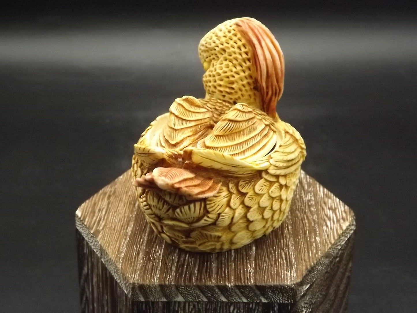 Retired 1990 Harmony Kingdom Duck Figurine: Quiet Waters Treasure Jest