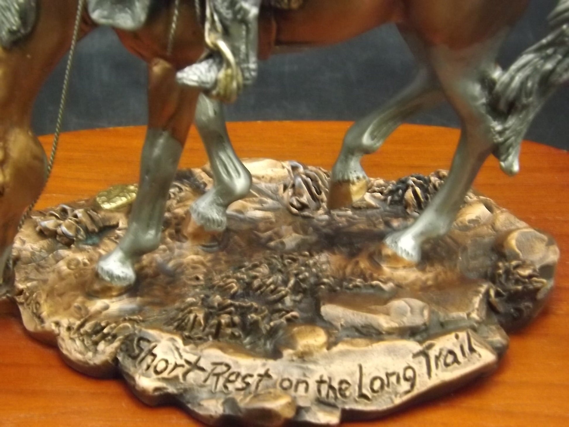 Rare Sacajawea Sculpture: Legends C.A. Pardell Mixed Media Art, COA