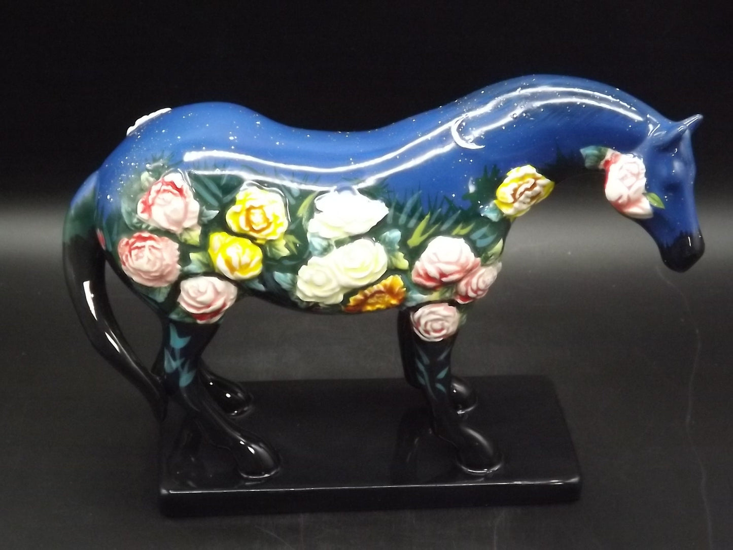 Vintage Trail of Painted Ponies Figurine: Night Flower, Limited Edition (Box & COA)