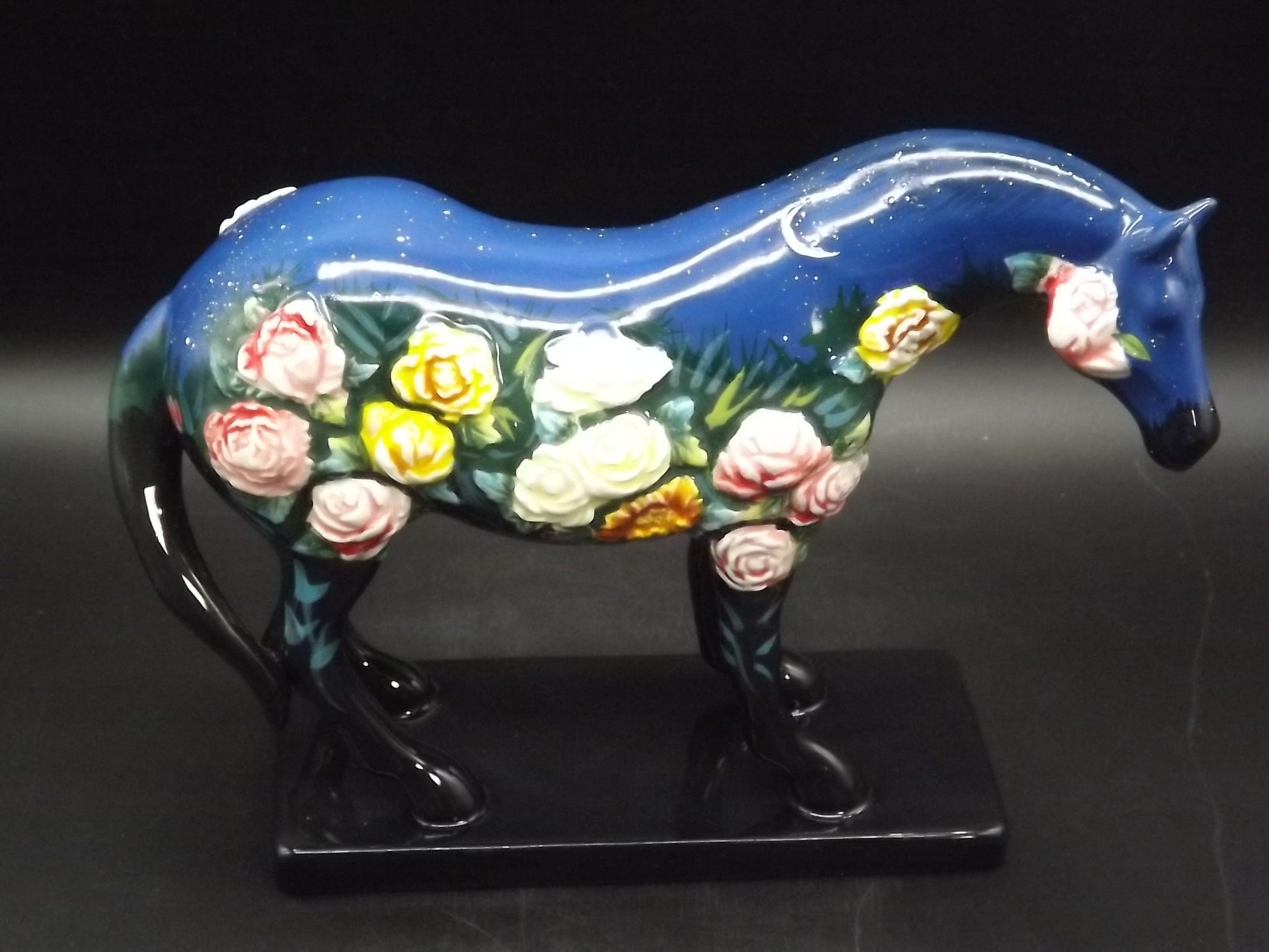 Vintage Trail of Painted Ponies Figurine: Night Flower, Limited Edition (Box & COA)