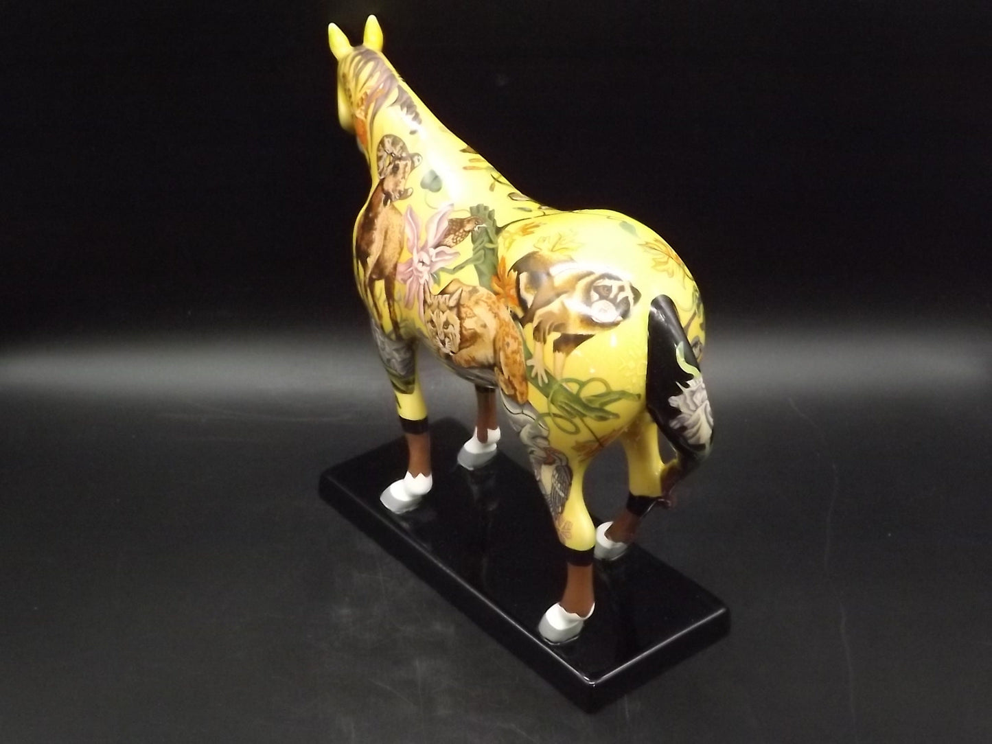 Vintage Trail of Painted Ponies "Wilderness Roundup" Thoroughbred forest wildlife Horse figurine. Edition 3E/0125 item #1588. No box or COA.