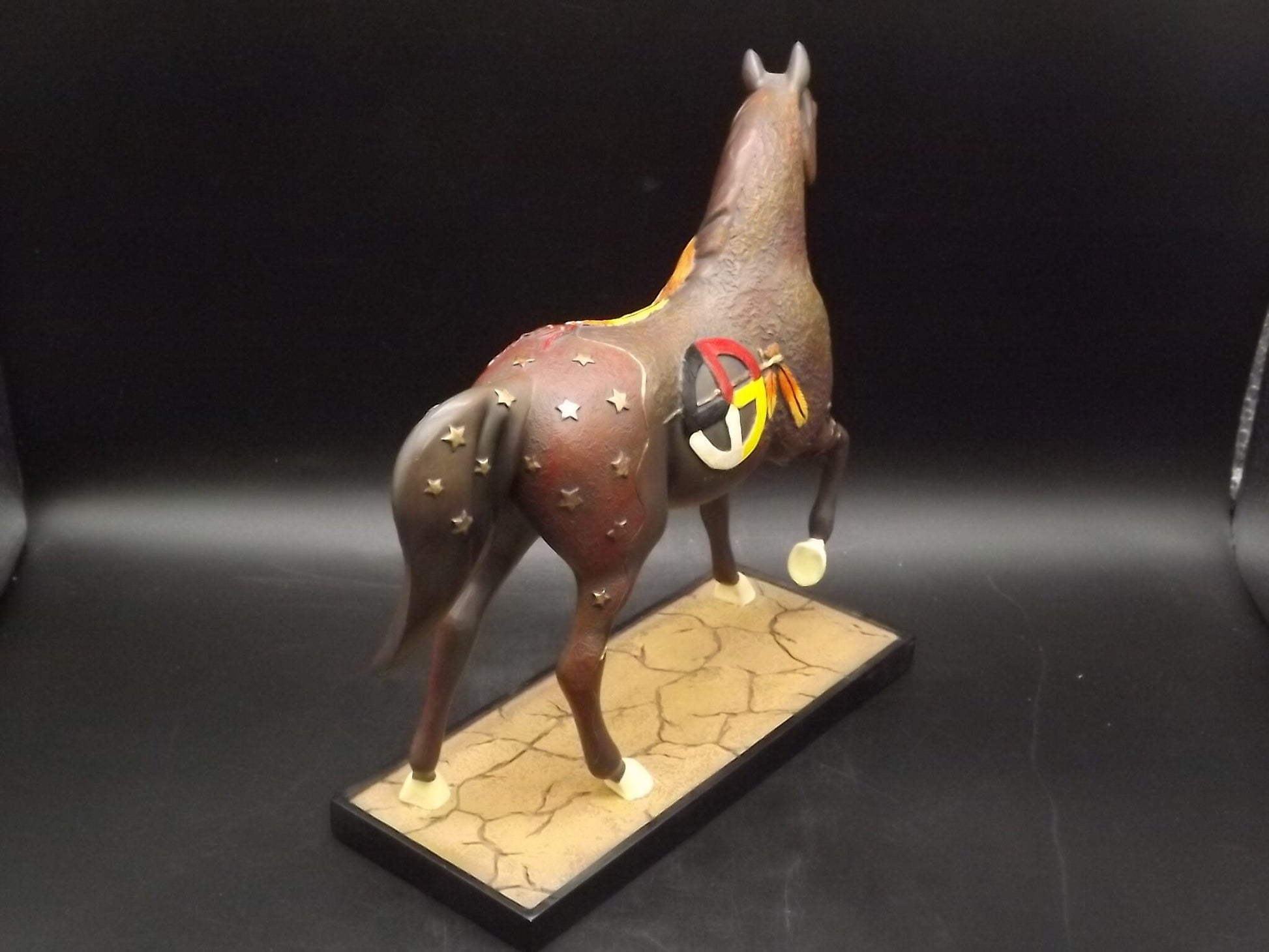 Vintage Trail of Painted Ponies "Dream Walker" Horse figurine. Edition 1E/9324. Item #12263 with original box and COA.