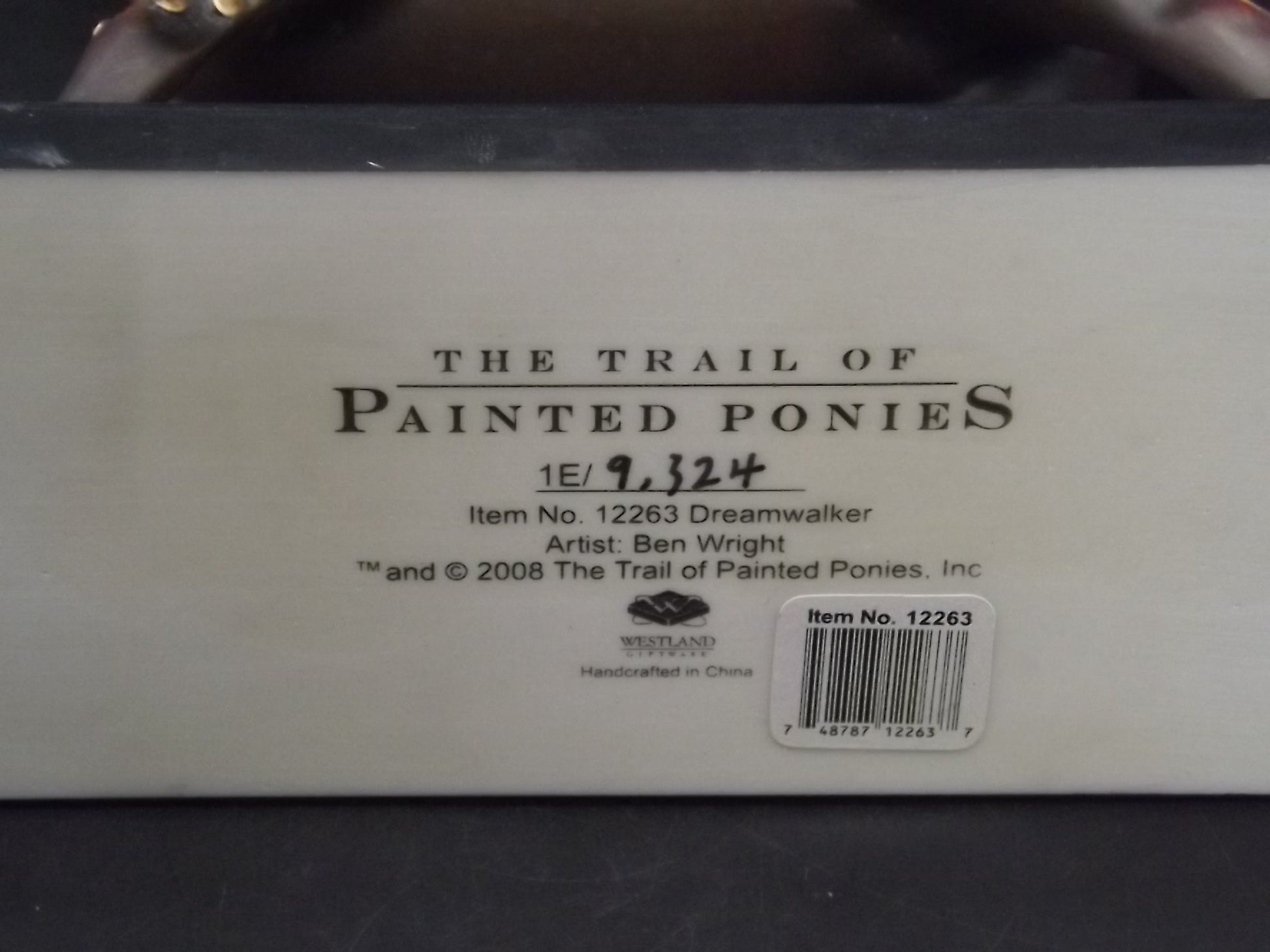 Vintage Trail of Painted Ponies "Dream Walker" Horse figurine. Edition 1E/9324. Item #12263 with original box and COA.