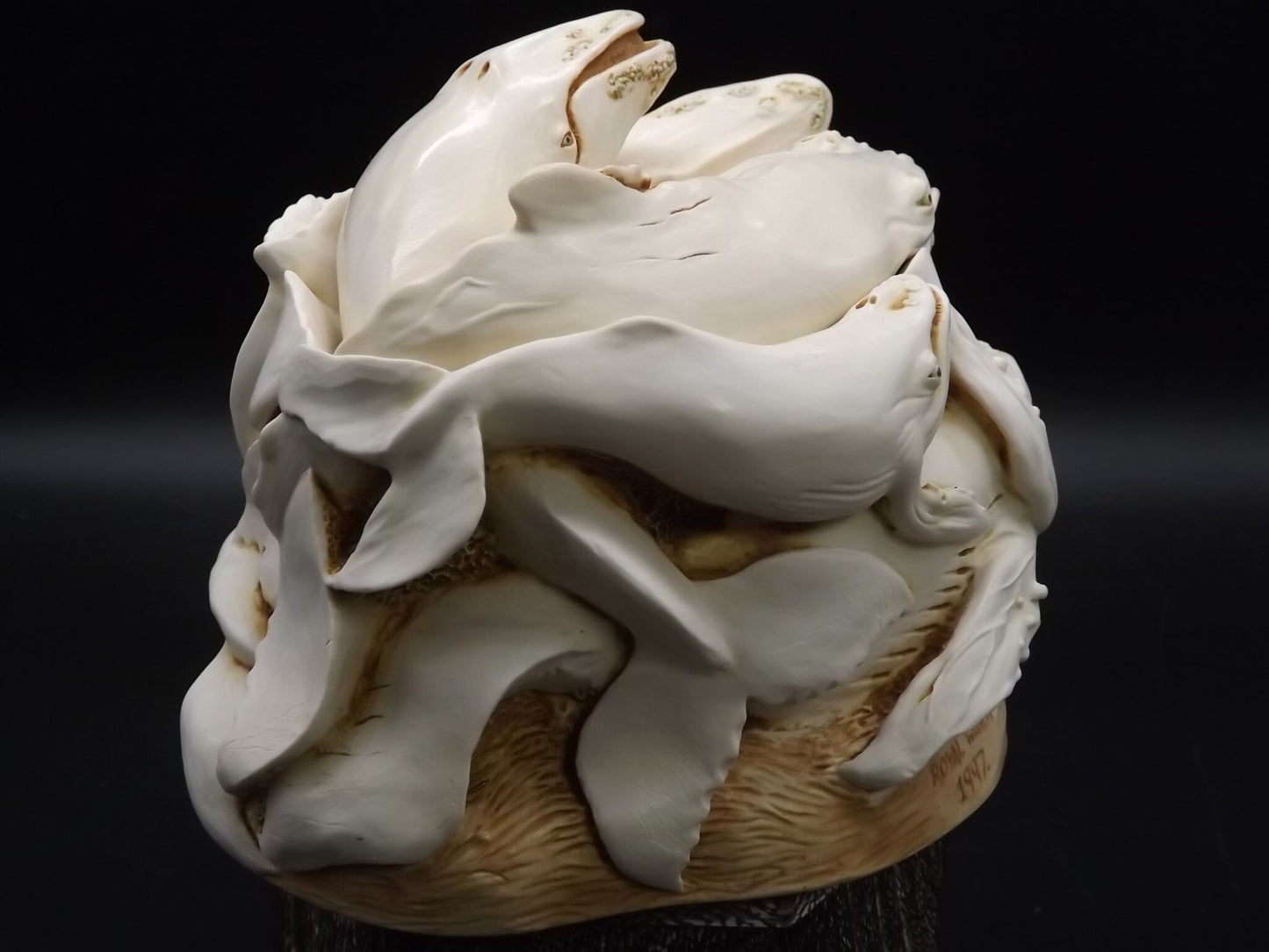 Retired Harmony Kingdom "Big Blue" treasure Jest Royal Watch 1997 with original box. Rare Special Order Only not for retail sale piece.