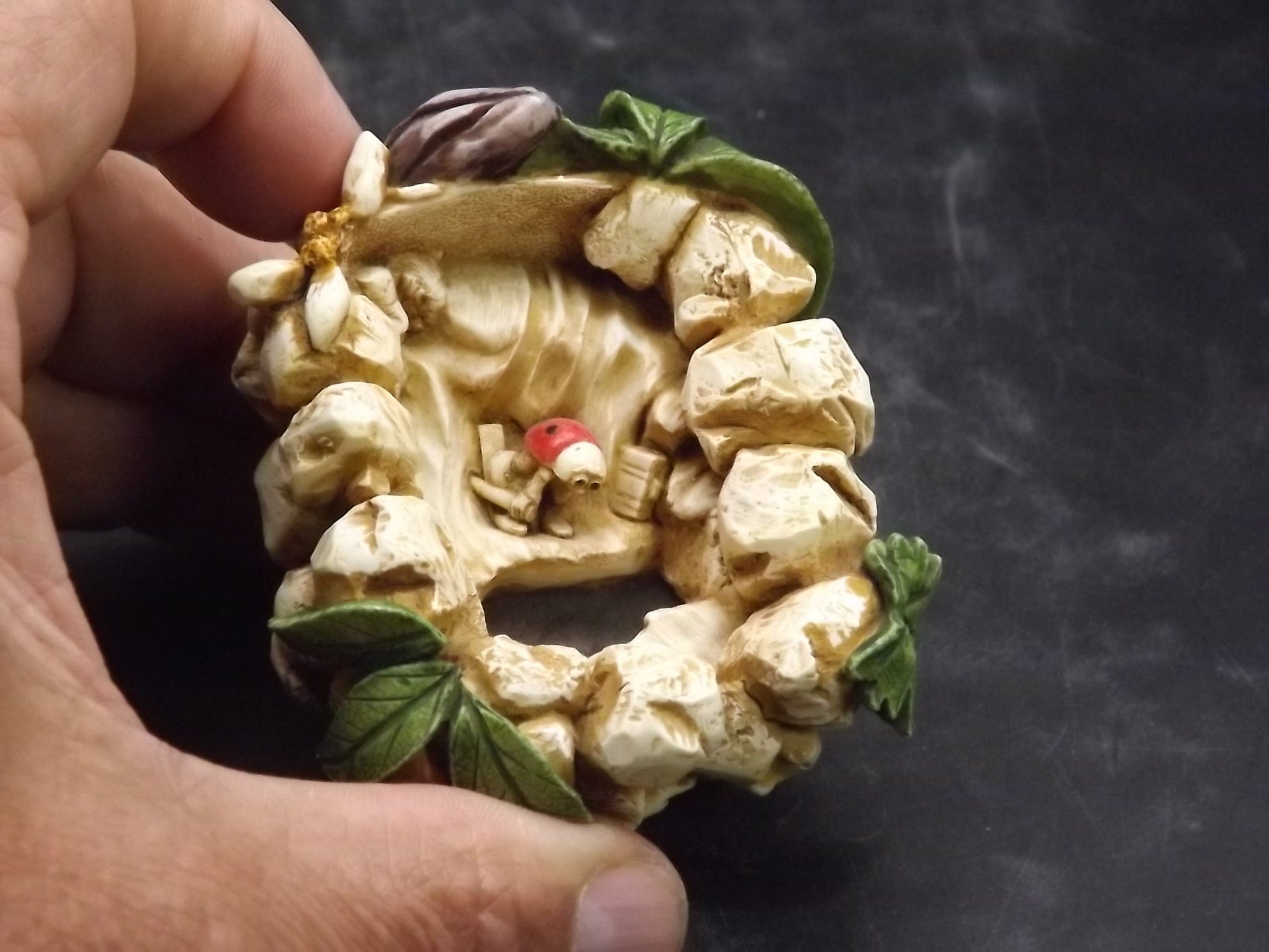 Harmony Kingdom Alpine Flower Figurine: 1st Edition, with Box