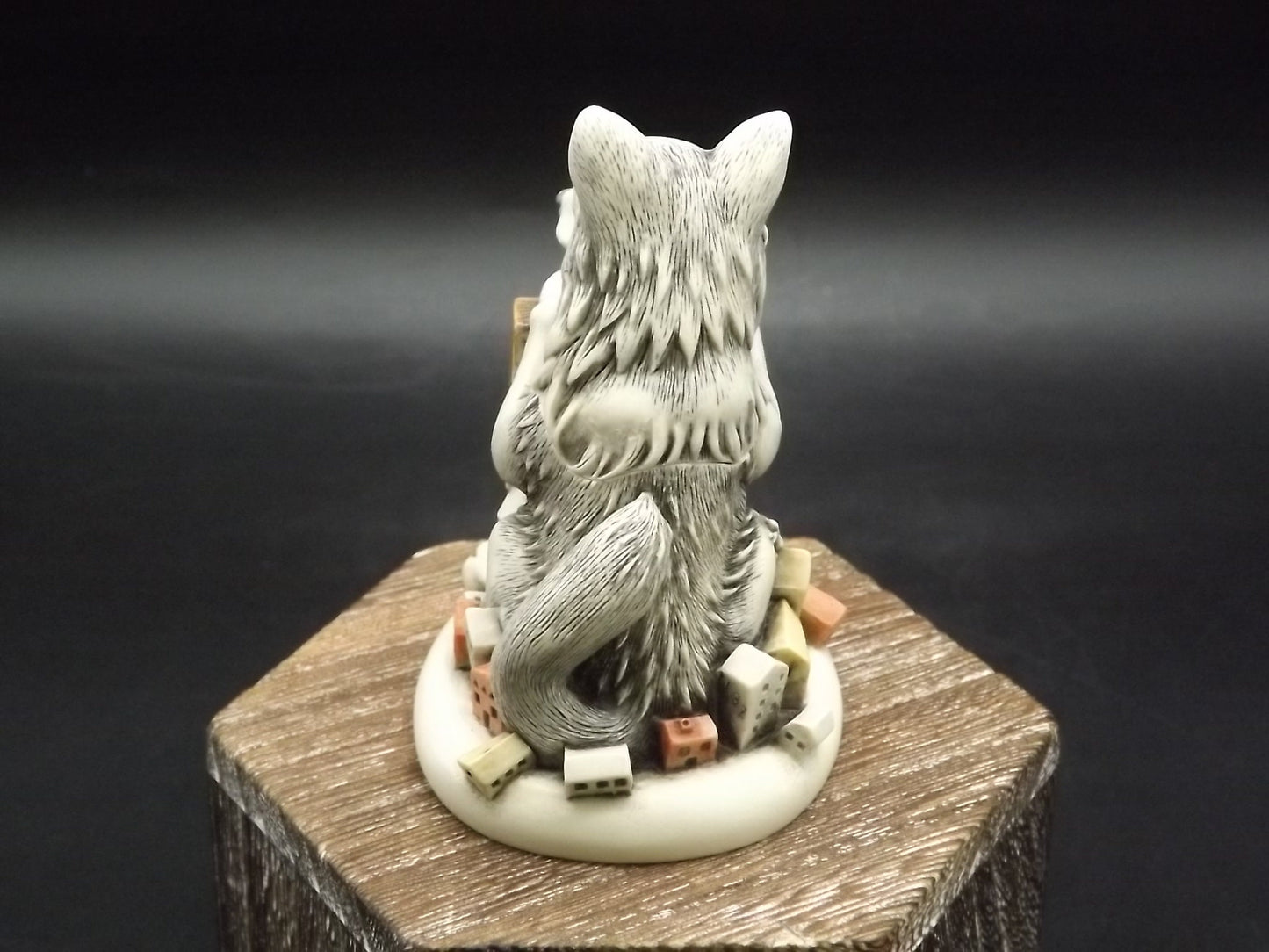 Retired Harmony Kingdom "Gubbio Town" Jest Figurine with original box and COA. Excellent condition. Only 500 pieces made!