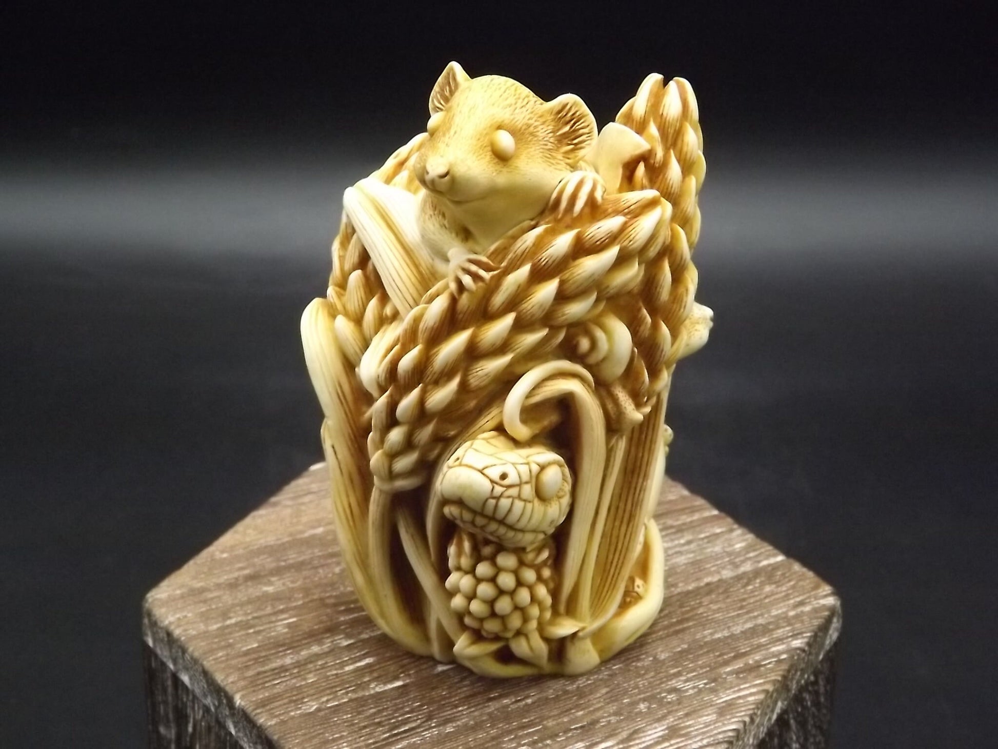 Harmony Kingdom Harvest Mice Figurine: Paint Your Own Edition, with Box