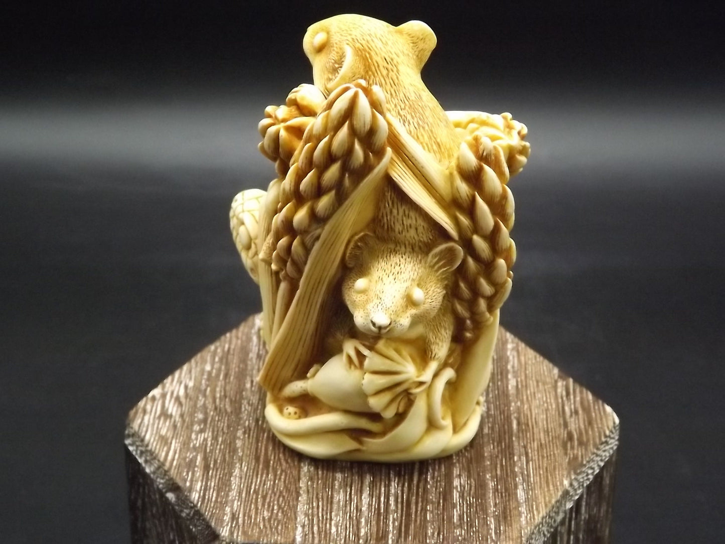 Harmony Kingdom Harvest Mice Figurine: Paint Your Own Edition, with Box