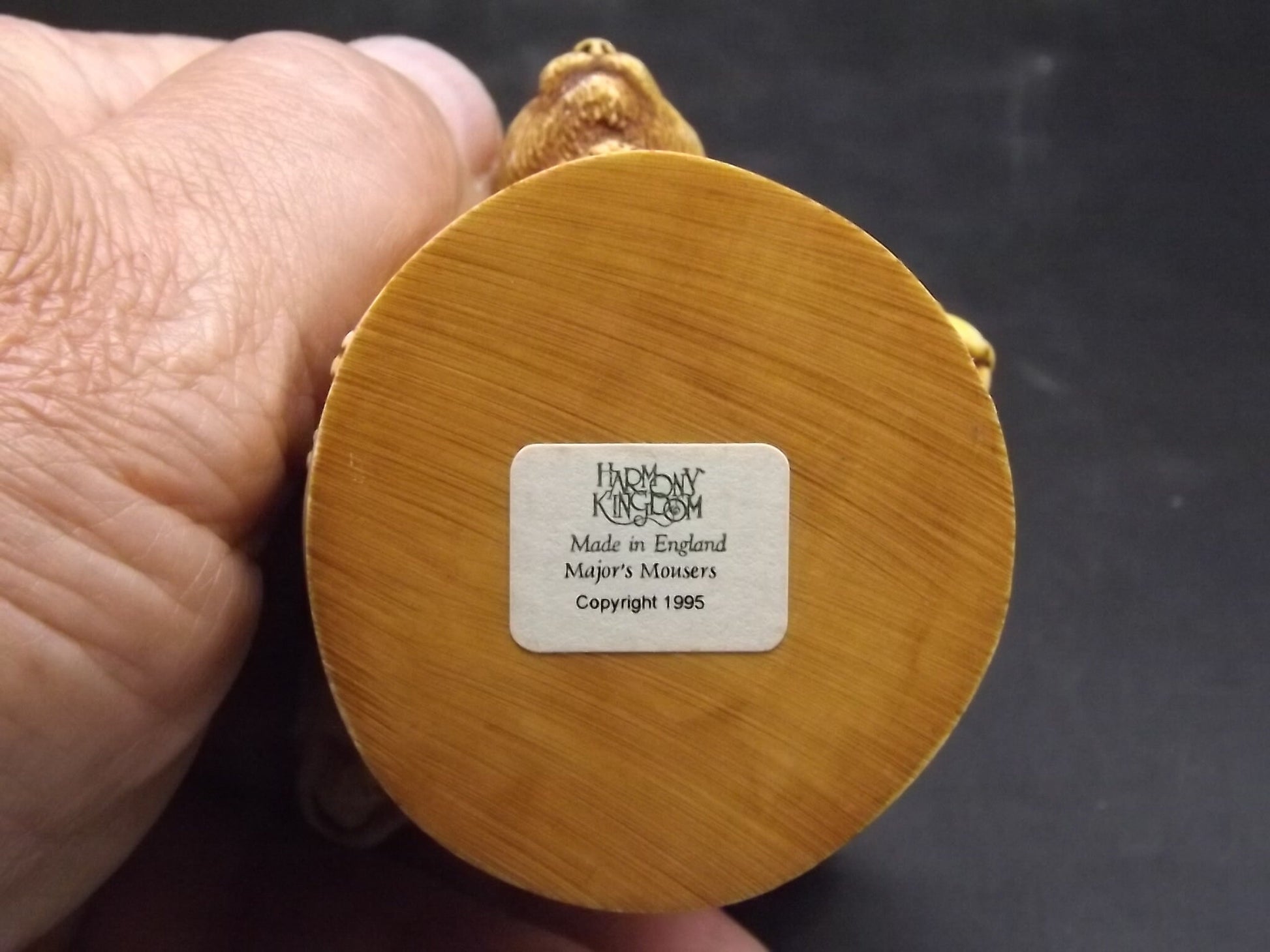 Retired Harmony Kingdom "Major's Mousers" Figurine TJCA4 (With Box & COA)