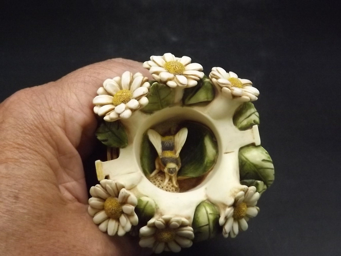 Harmony Kingdom Daisy Basket Figurine: Longaberger Exclusive, Limited Edition