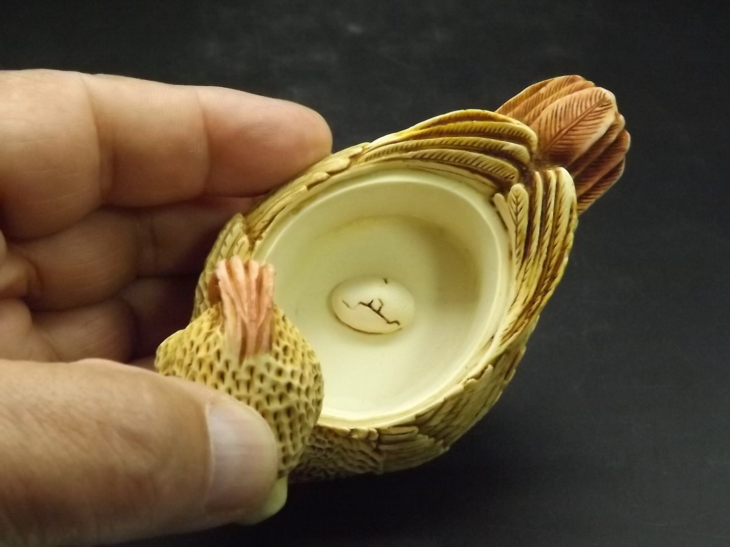 Retired 1990 Harmony Kingdom Duck Figurine: Quiet Waters Treasure Jest