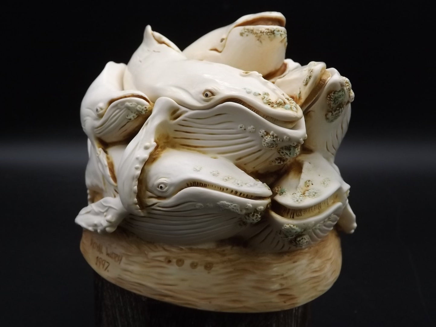 Retired Harmony Kingdom "Big Blue" treasure Jest Royal Watch 1997 with original box. Rare Special Order Only not for retail sale piece.