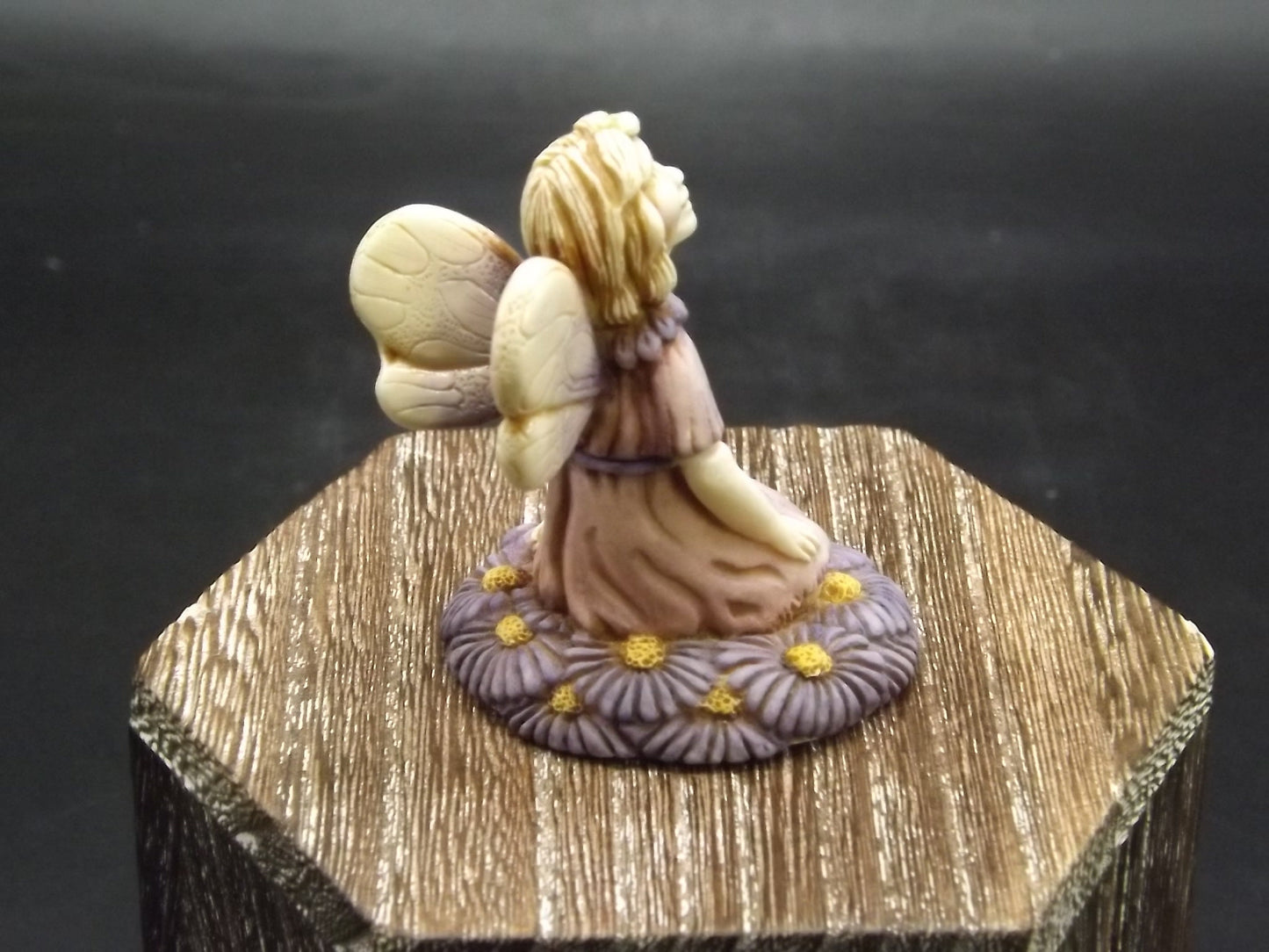 Adam Binder "Daisy" Fairy Figurine - Ivory Finish, with Box & COA