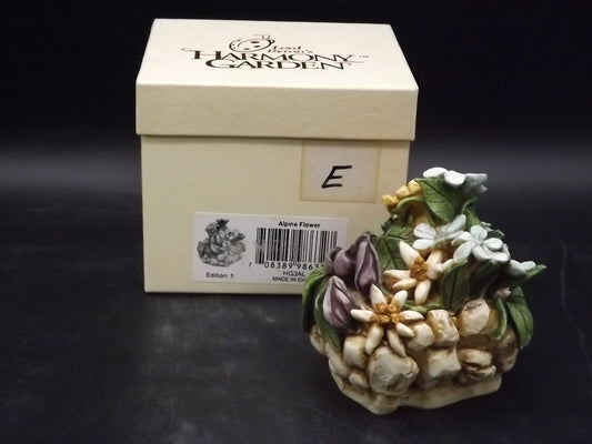 Harmony Kingdom Alpine Flower Figurine: 1st Edition, with Box