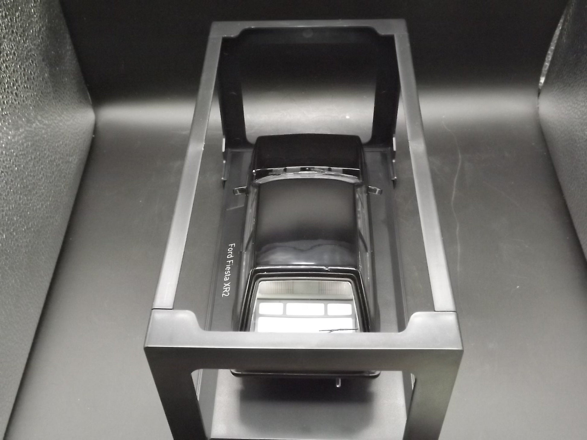 Vintage Norev Mint 1981 Black Ford Fiesta XR2 Metal Model in original box. Never displayed Exceptional condition. 1:18 scale.