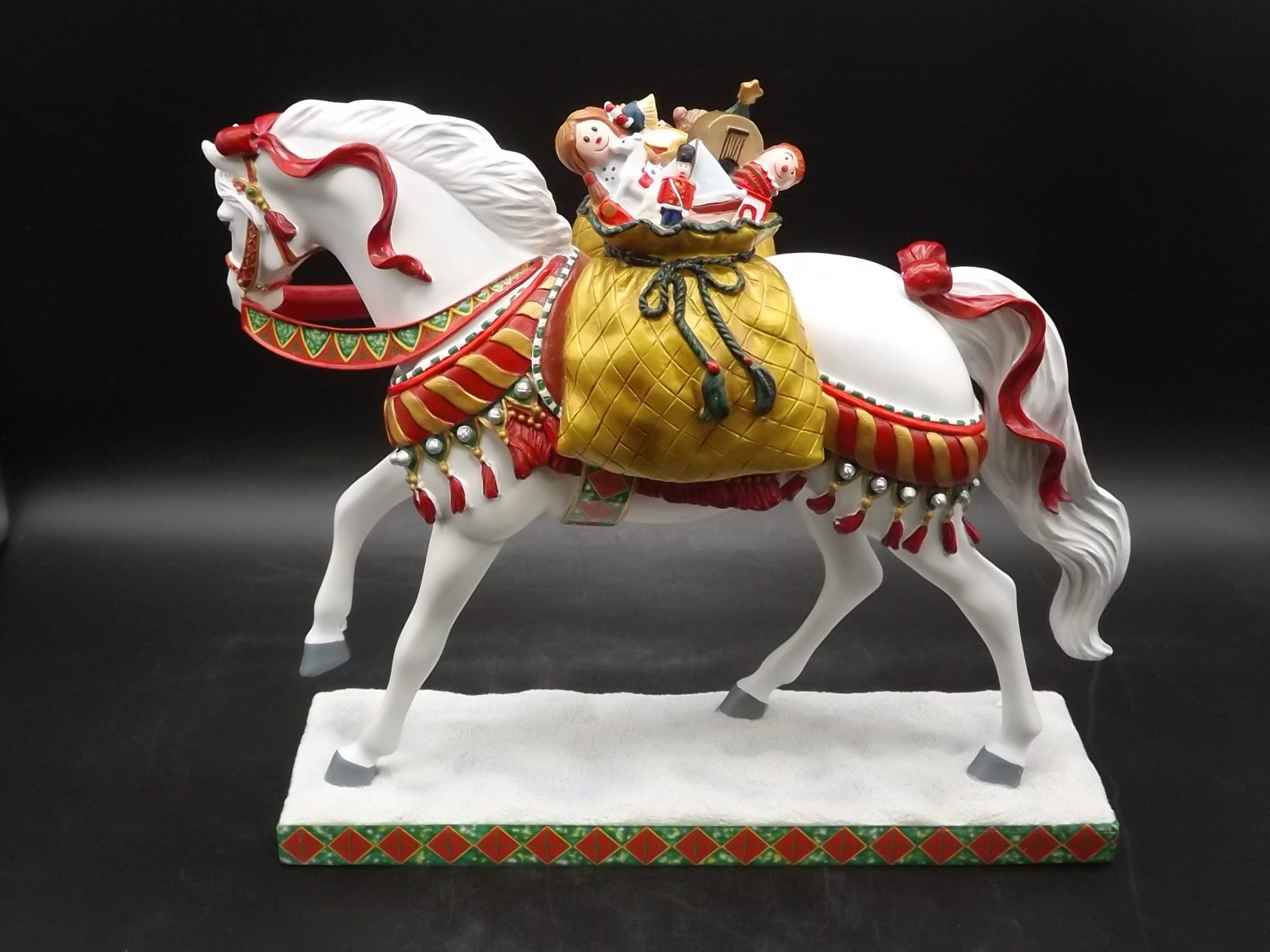 Vintage Trail of Painted Ponies Figurine: Polar Express Edition, with Box