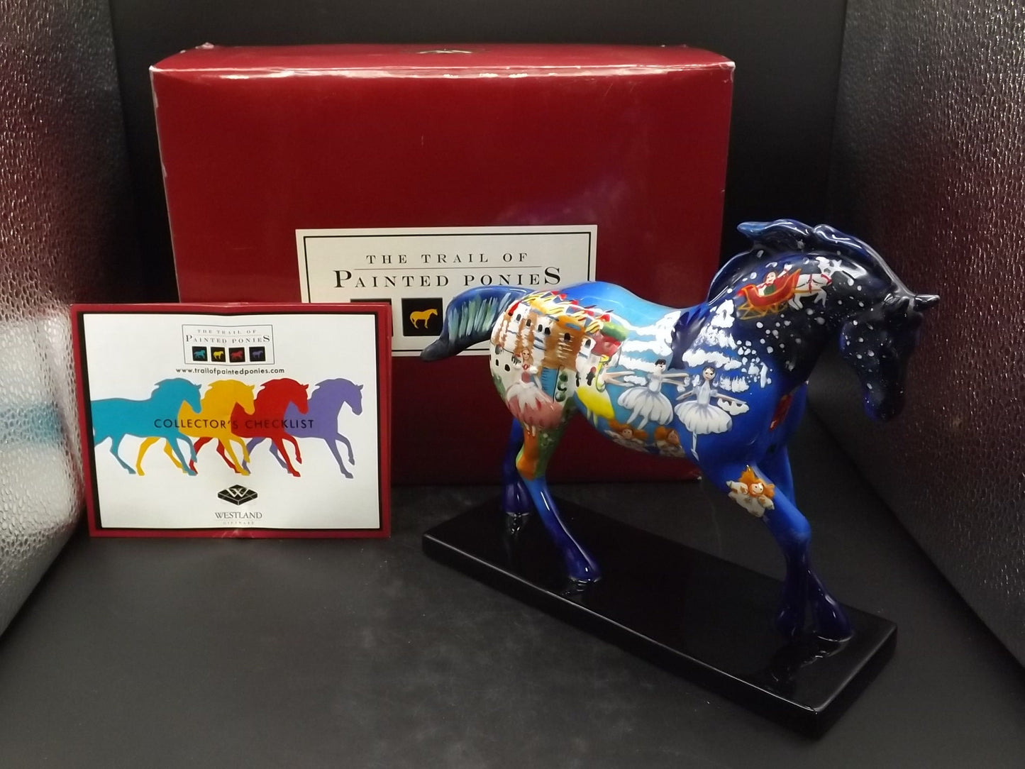 Vintage Trail of Painted Ponies "Nutcracker Pony" Porcelain Figurine