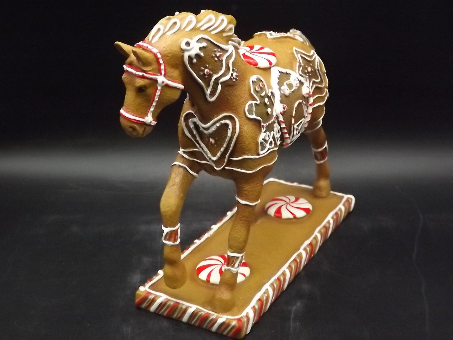 Vintage Trail of Painted Ponies "Gingerbread Pony" Figurine with Box & COA