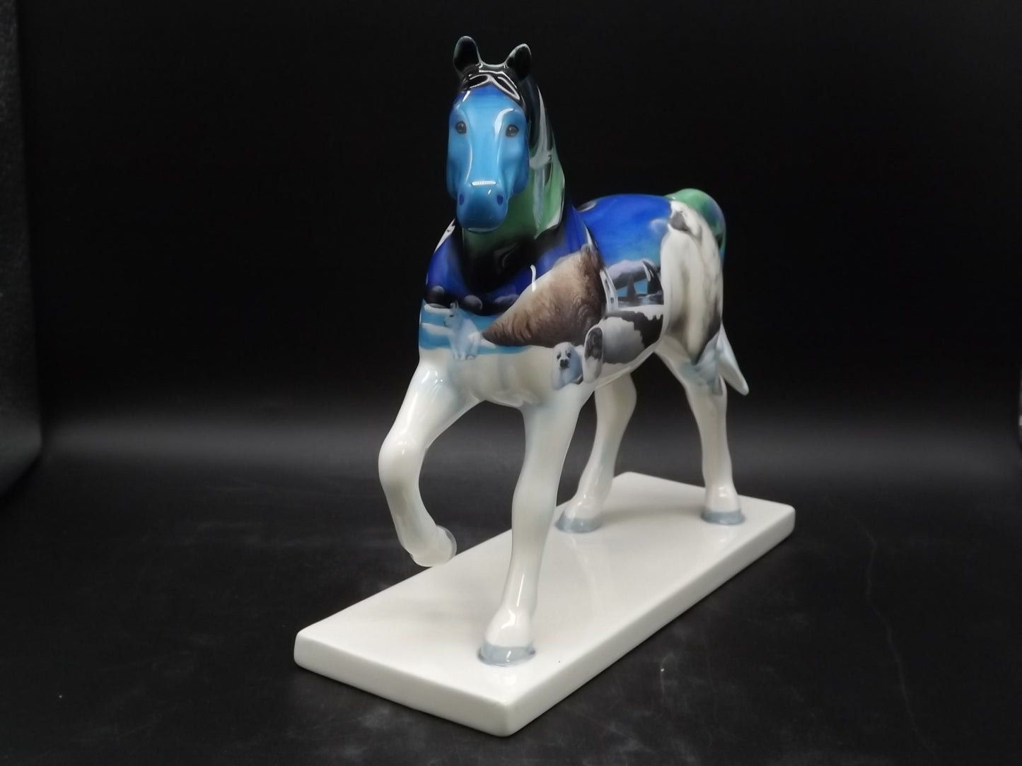 Vintage Trail of Painted Ponies "Northern Lights" Porcelain Figurine