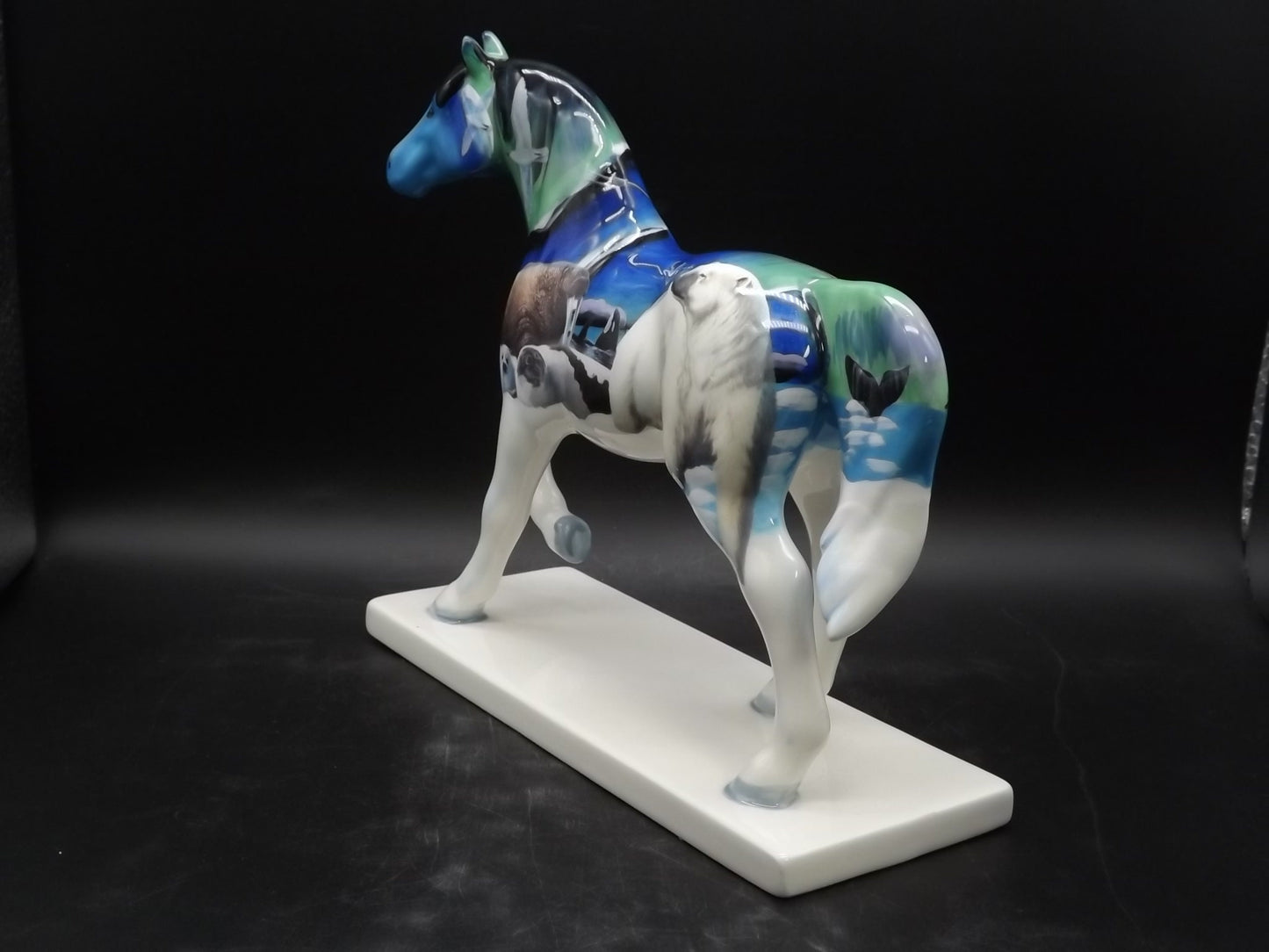 Vintage Trail of Painted Ponies "Northern Lights" Porcelain Figurine