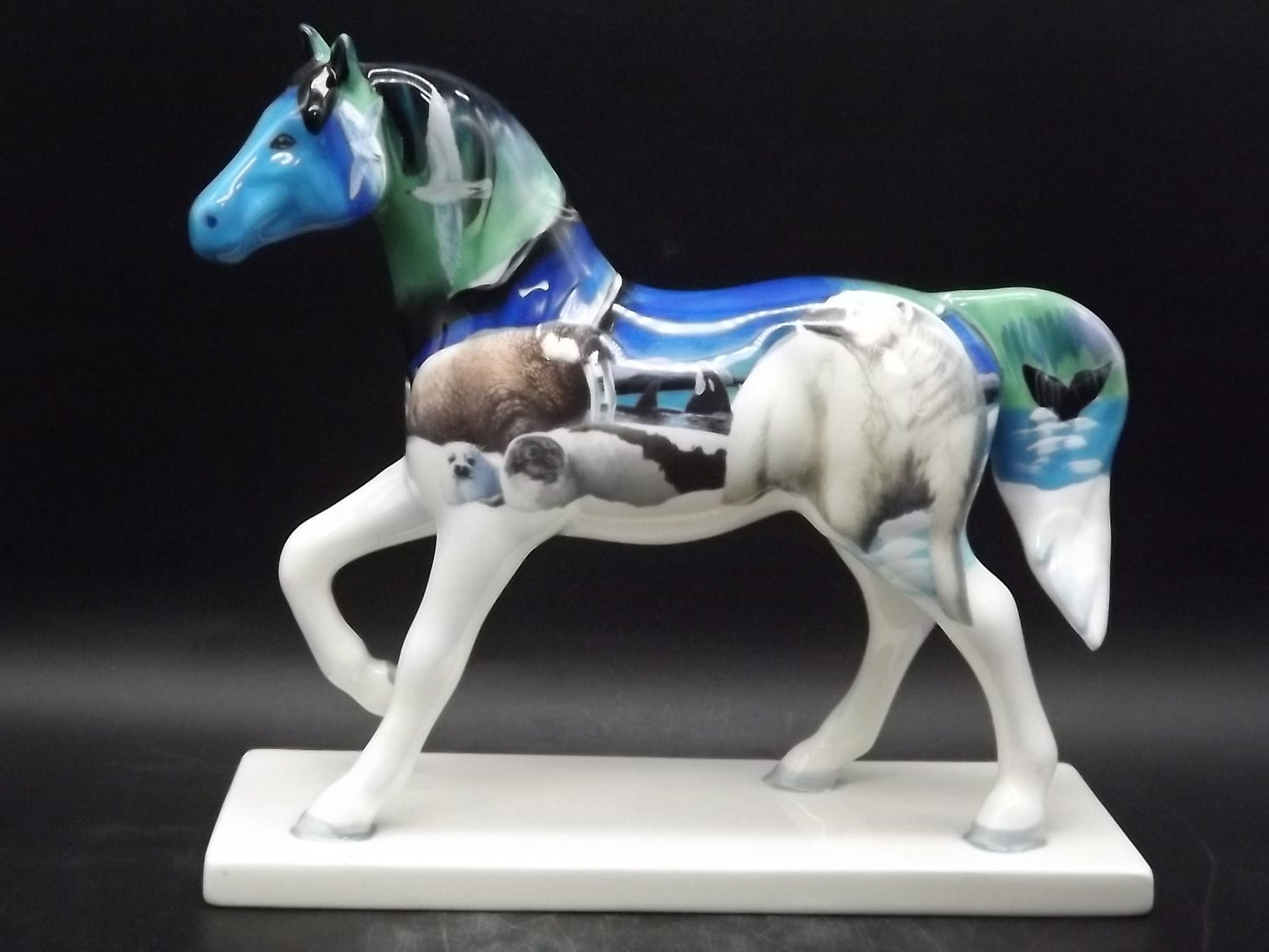 Vintage Trail of Painted Ponies "Northern Lights" Porcelain Figurine