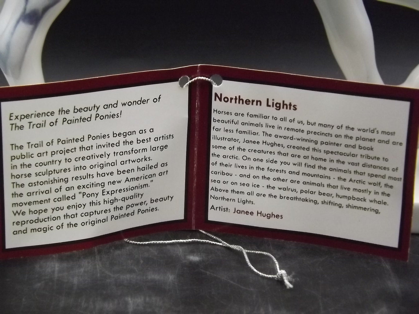 Vintage Trail of Painted Ponies "Northern Lights" Porcelain Figurine