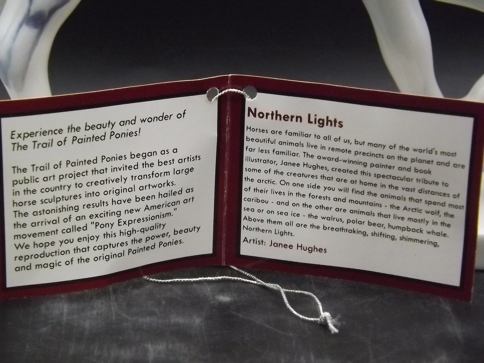 Vintage Trail of Painted Ponies "Northern Lights" Porcelain Figurine