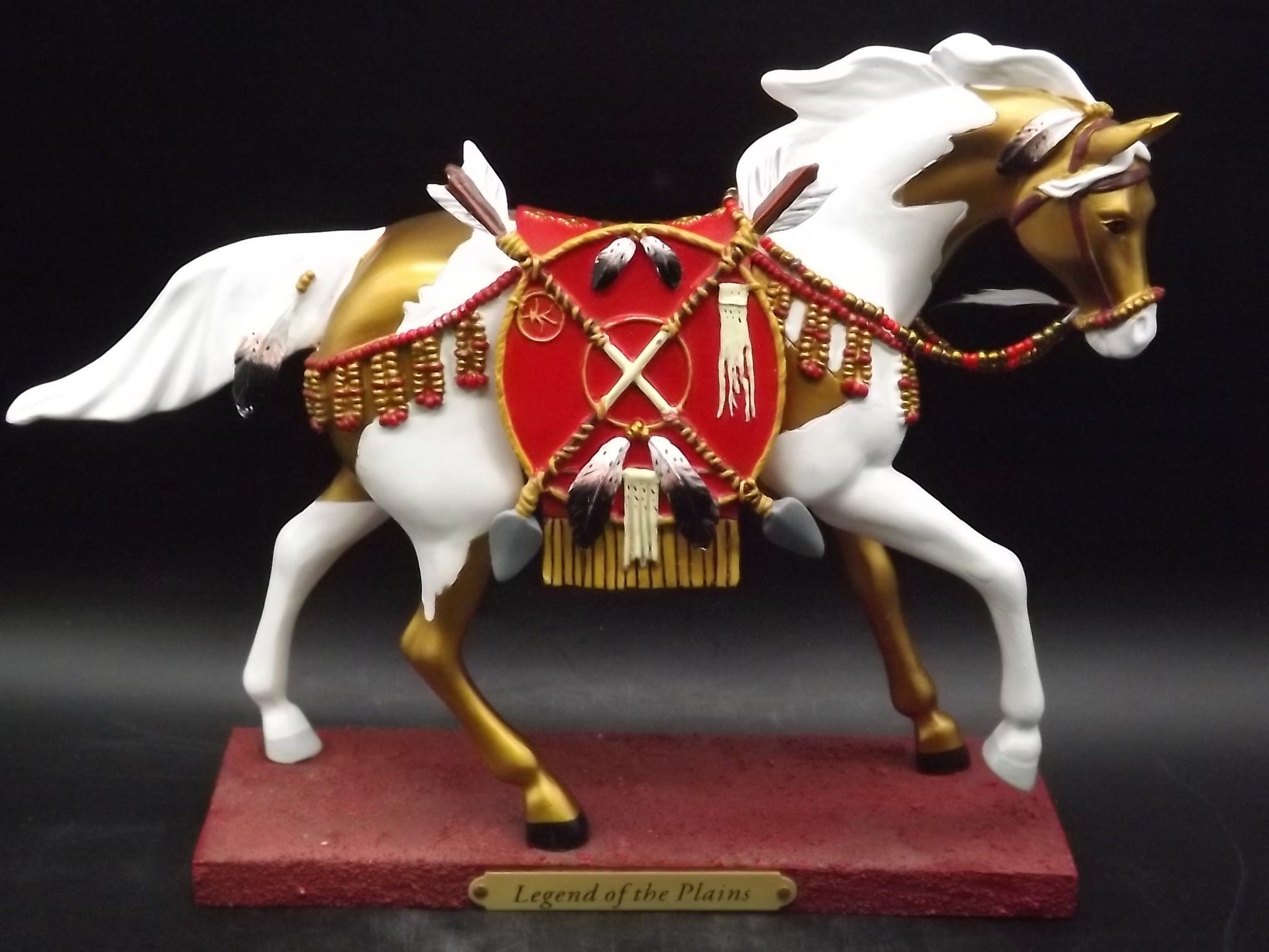 Vintage Trail of Painted Ponies Figurine: Legend of the Plains, Edition 1E/5165 (with Box & COA)