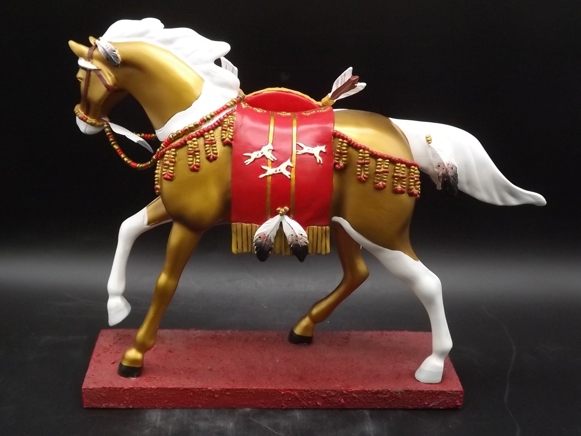Vintage Trail of Painted Ponies Figurine: Legend of the Plains, Edition 1E/5165 (with Box & COA)