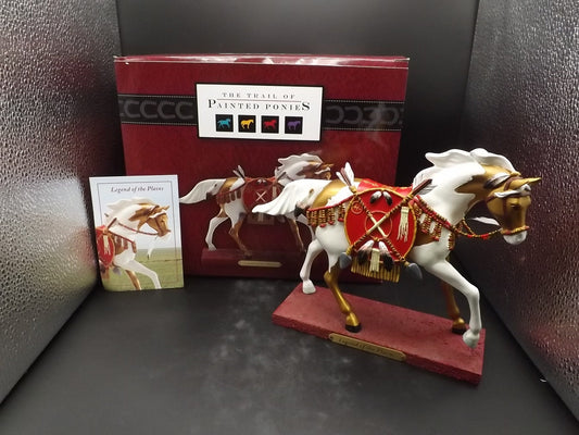Vintage Trail of Painted Ponies Figurine: Legend of the Plains, Edition 1E/5165 (with Box & COA)
